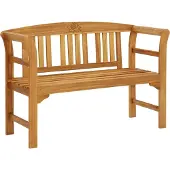 vidaXL Tuinbank 114 cm massief acaciahout