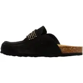 The Divine Factory Noga Gassirette leren mocassin-pantoffels met studs