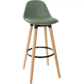 Paris Prix Tabouret bar Maxon simili vert Atmosphera