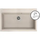 Laveo Kuchinox TAU wastafel, graniet SBT_4108