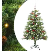 vidaXL Kunstkerstboom Groen 150 cm PVC en Metalen