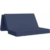 vidaXL Vouwbare Sofa Bed 160 x 67 x 45 cm Blauw