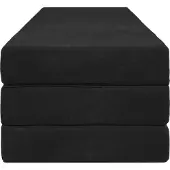 vidaXL - Vouwbare - Sofa - Bed - 200 - x - 67 - x - 45cm - Zwart