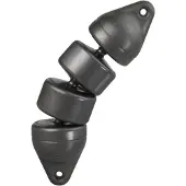 PLASTIMO Articulated Fender Zwart