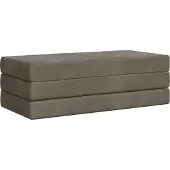 vidaXL Vouwbare Sofa Bed 120 x 67 x 45 cm Lichtgrijs