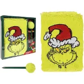 Sans marque The Grinch Schrijfwarenset A5 Notitieboekje en Pen
