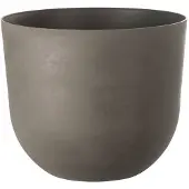 Garden ID – SWING ROND – Bloempot – Taupe – Ø40 cm