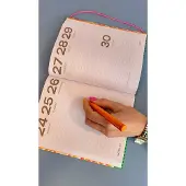 Pimpelmees Pepa Lani A5 Schoolagenda 2026-2027 Tiger Dots