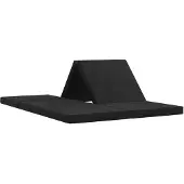 vidaXL Vouwbare Sofa Bed 140 x 67 x 15 cm Zwart