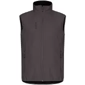 Clique Softshell bodywarmer Classic XS / Antraciet