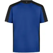 FHB Marc T-Shirt tweekleurig Korenblauw-Zwart maat XL heren