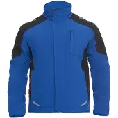 F-engel F. Engel 8810-229 Softshelljack Blauw/Zwart maat 6XL heren
