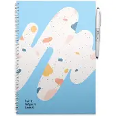 MOYU Uitwisbaar notitieboek - Hardcover A4 - Rocky Ice - Rocky Ice A4