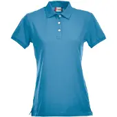 Clique Premium Dames Polo Turquoise maat XL dames
