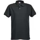 Clique Premium Heren Polo Zwart maat L heren
