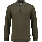 Tricorp 301005 Polosweater Boord Groen maat 3XL heren