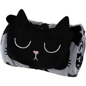 Moses Knuffeldeken Ed, The Cat 120 X 160 Cm Polyester Grijs