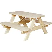 SenS -Line Jimmy Kinder Picknickbank Bruin bruin Hout Tuinset