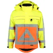 Tricorp 403001 Parka Verkeersregelaar Fluor Oranje-Geel maat L heren