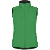 Clique Classic Softshell Vest Dames Appelgroen maat 42/XL dames