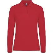 Clique Manhattan L/S Women Dames Rood maat 34/XS dames
