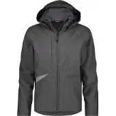 Dassy Hyper Next Wind- en waterdichte werkjas Antracietgrijs/Zwart maat 2XL heren