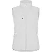 Clique Classic Softshell Vest Dames Wit maat 42/XL dames