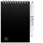 MOYU Pitch Black Erasable Notebook | MOYU Solid Elegance A6 / Hardcover