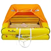 PLASTIMO Cruiser Orc D/f Valise 28826 Liferaft Goud 4 Places