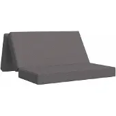 vidaXL Vouwbare Sofa Bed 140 x 67 x 45 cm Lichtgrijs