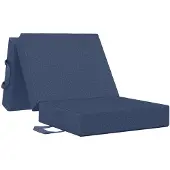 vidaXL Vouwbare Sofa Bed 90 x 67 x 45 cm Blauw