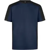 FHB Marc T-Shirt tweekleurig Marineblauw-Zwart maat L heren