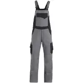 FHB Eckhard Tuinbroek Twill Grijs-Zwart maat 31 heren