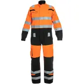 Hydrowear Magnor Multinorm Overal Fluor Oranje/Zwart maat 64 heren