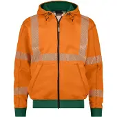 Dassy Evans 300380 Hoodie High Visibility Reflecterend Regular Fit Hivis | Maat: XS