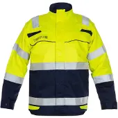 Hydrowear Medina Multinorm Jack Fluor Geel/Marine maat 60 heren