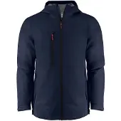 Printer Hiker Shell Jas Heren Marine maat S heren