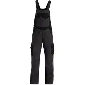 FHB Eckhard Tuinbroek Twill Antraciet-Zwart maat 74 heren