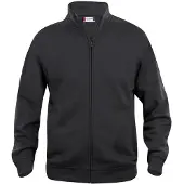 Clique Basic cardigan Zwart maat 4XL heren