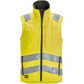 Snickers 4534 Vest Klasse 1/2 High-Vis Geel maat S heren