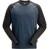 Snickers 2450 T-shirt Tweekleurig Lange Mouwen | Maat: XL