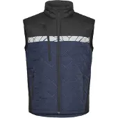 Projob 7700 Bodywarmer Heren Marine/Zwart maat XXL heren