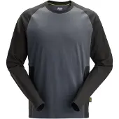 Snickers 2450 T-shirt Tweekleurig Lange Mouwen | Maat: XL