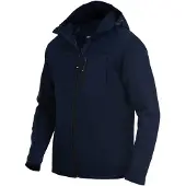 FHB Maximilian Hybrid-Softshell-Jack Marineblauw maat S heren