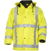 Hydrowear Lokeren Parka Geel maat S heren