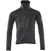 Mascot 17103-316 Fleecetrui met rits Donkermarine/Zwart maat 4XL uniseks