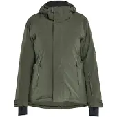 Blakläder 4707-1917 Dames Winterjas Stretch Donker Herfstgroen maat M dames