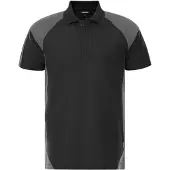 Fristads Heavy poloshirt 7047 GPM Zwart/Grijs maat 3XL heren