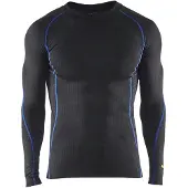 Blakläder 4703-1707 Onderhemd Light Zwart/Korenblauw maat L heren