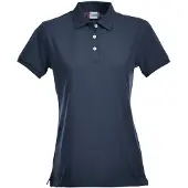 Clique Premium Dames Polo Donker Navy maat S dames